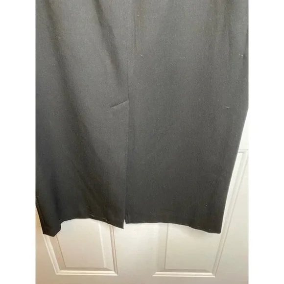 Talbots Black Midi Penci Skirt Size 10 - Picture 5 of 6